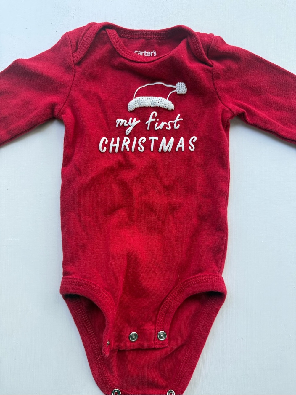 Bundle of 3 month Christmas Onesies / Long Sleeve